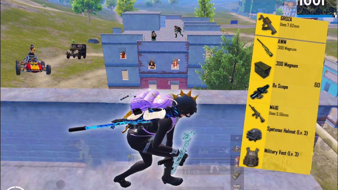 DEADLY LOOT GAMEPLAY TODAY😍AWM + mg3 | PUBG Mobile