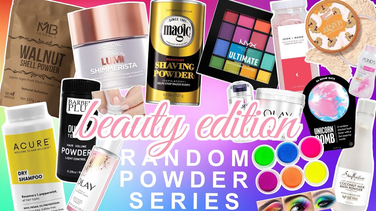 RANDOM POWDER & GYM CHALK SERIES - BEAUTY EDITIION