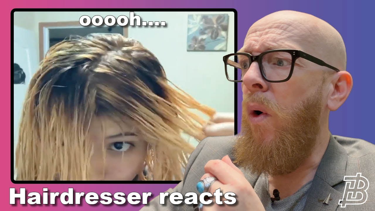 She’s Going from Black to Blonde with Quick Blue?! Hairdresser Reacts to EPIC Fails!