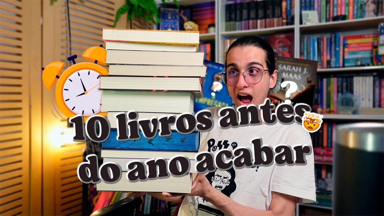 10 livros que quero ler antes do ano acabar!
