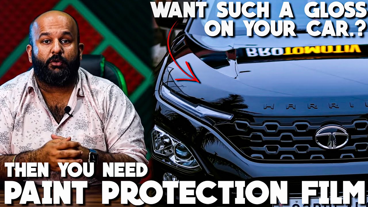 Tata harrier came in for paint protection film @BROTOMOTIV