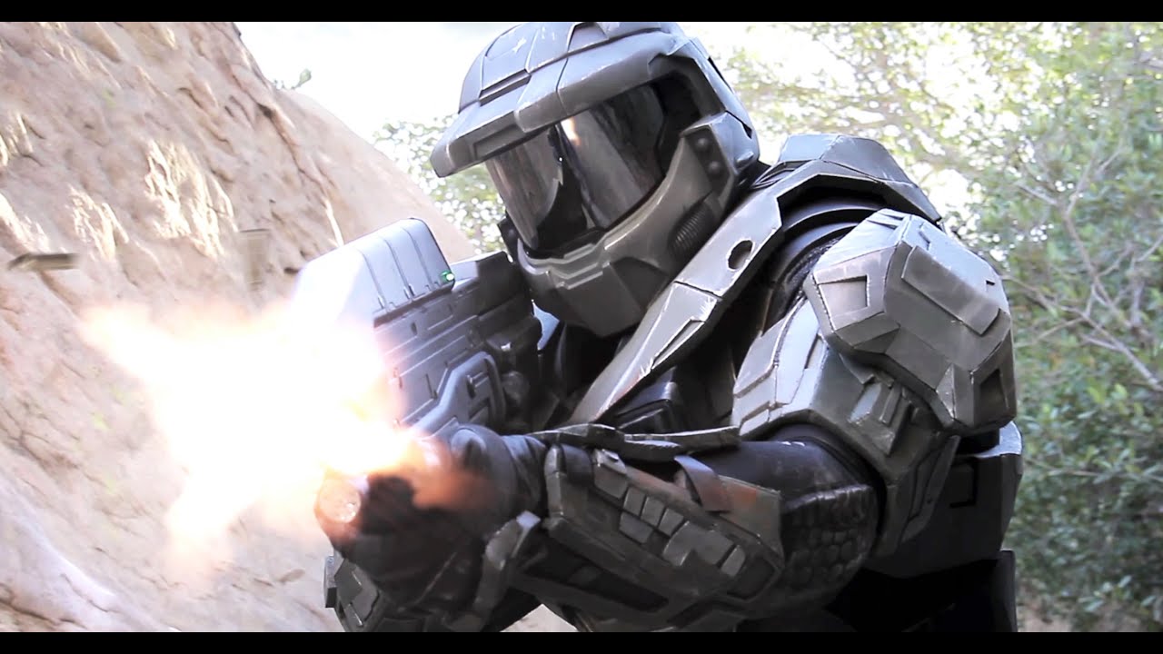 MASTER CHIEF vs CAPTAIN AMERICA - BEAT DOWN RETURNS WITH YOUR HELP! - Directed by Aaron Schoenke