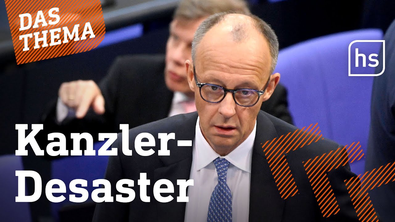 Merz erst im zweiten Anlauf Kanzler: So reagiert Hessen | hessenschau DAS THEMA