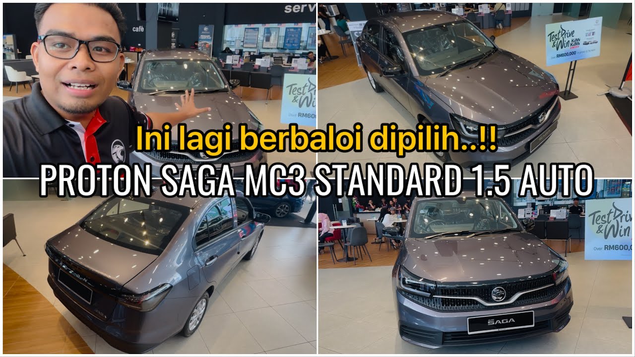 PROTON SAGA STANDARD MC3 1.5 AUTO SEBENARNYA PALING BERBALOI UTK DIMILIKI