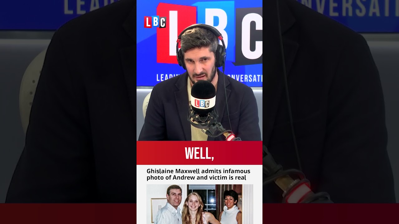 Ghislaine Maxwell confirms infamous picture of Andrew is real | LBC