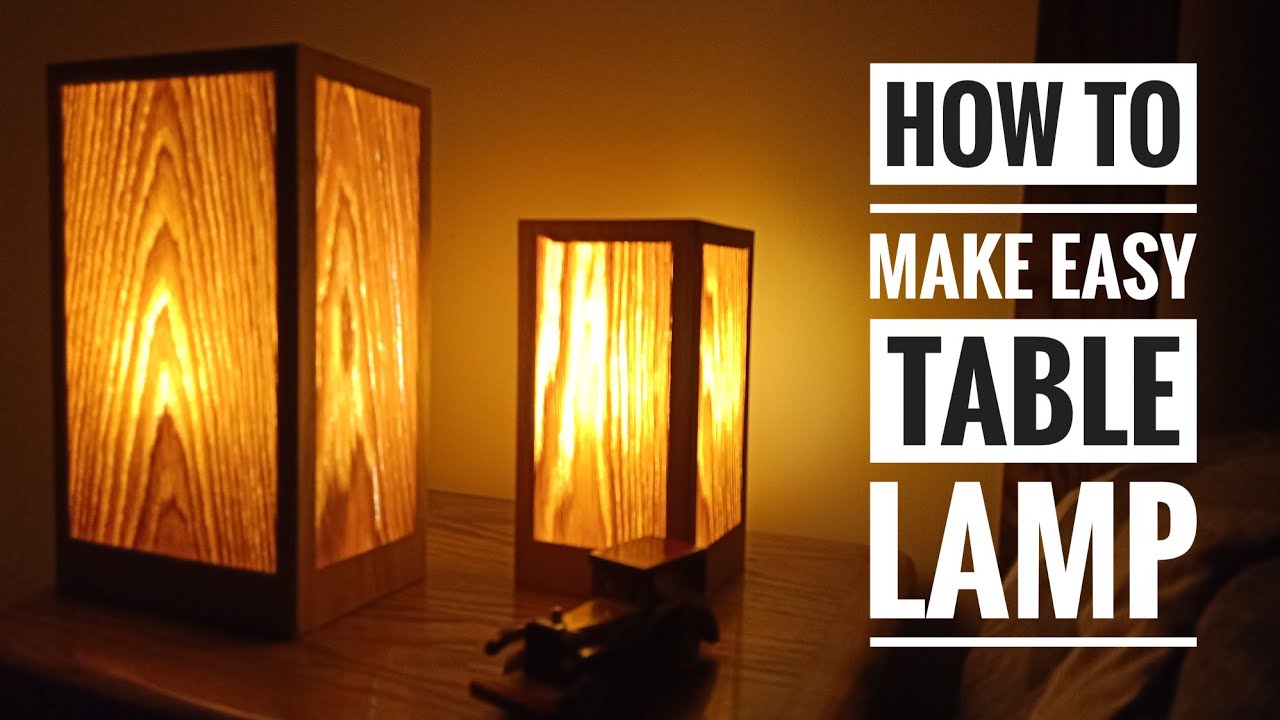how To Make Easy Table Lamp | Amazing Project Ideas 💡#diy #lamp #amazing #project