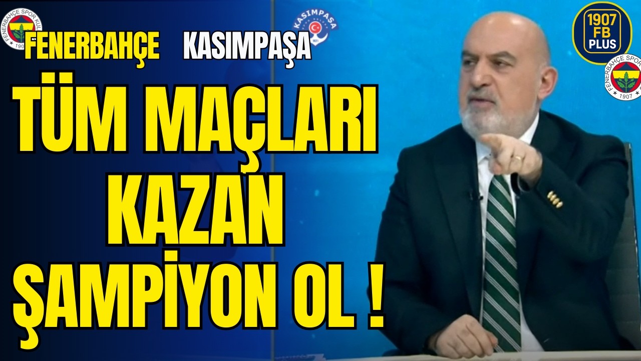 Tüm Maçları Kazan Şampiyon Ol ! Tayfun Bayındır