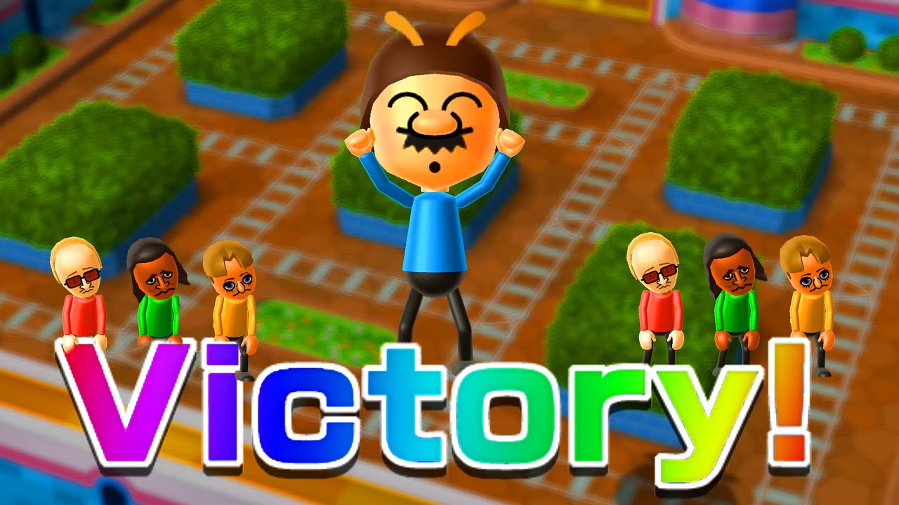Wii Party Minigames - Spin-Off (4 Bee Mario vs Martin vs Greg vs Daved ) MasterDifficulty