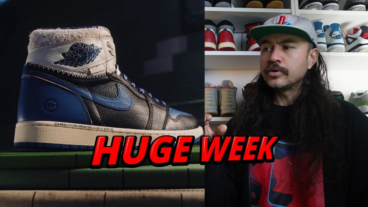 This weeks sneaker releases are overwhelming!