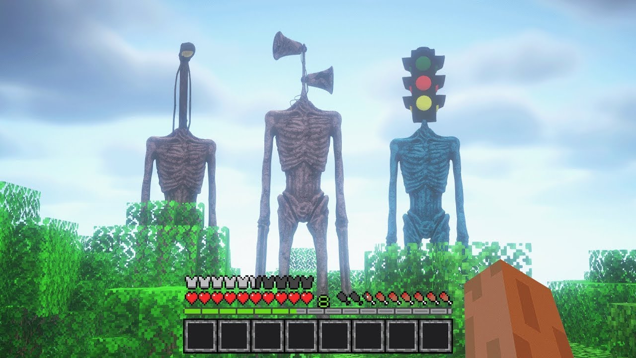 SIREN HEAD entführt LUMI und SEINE FREUNDE in Minecraft!