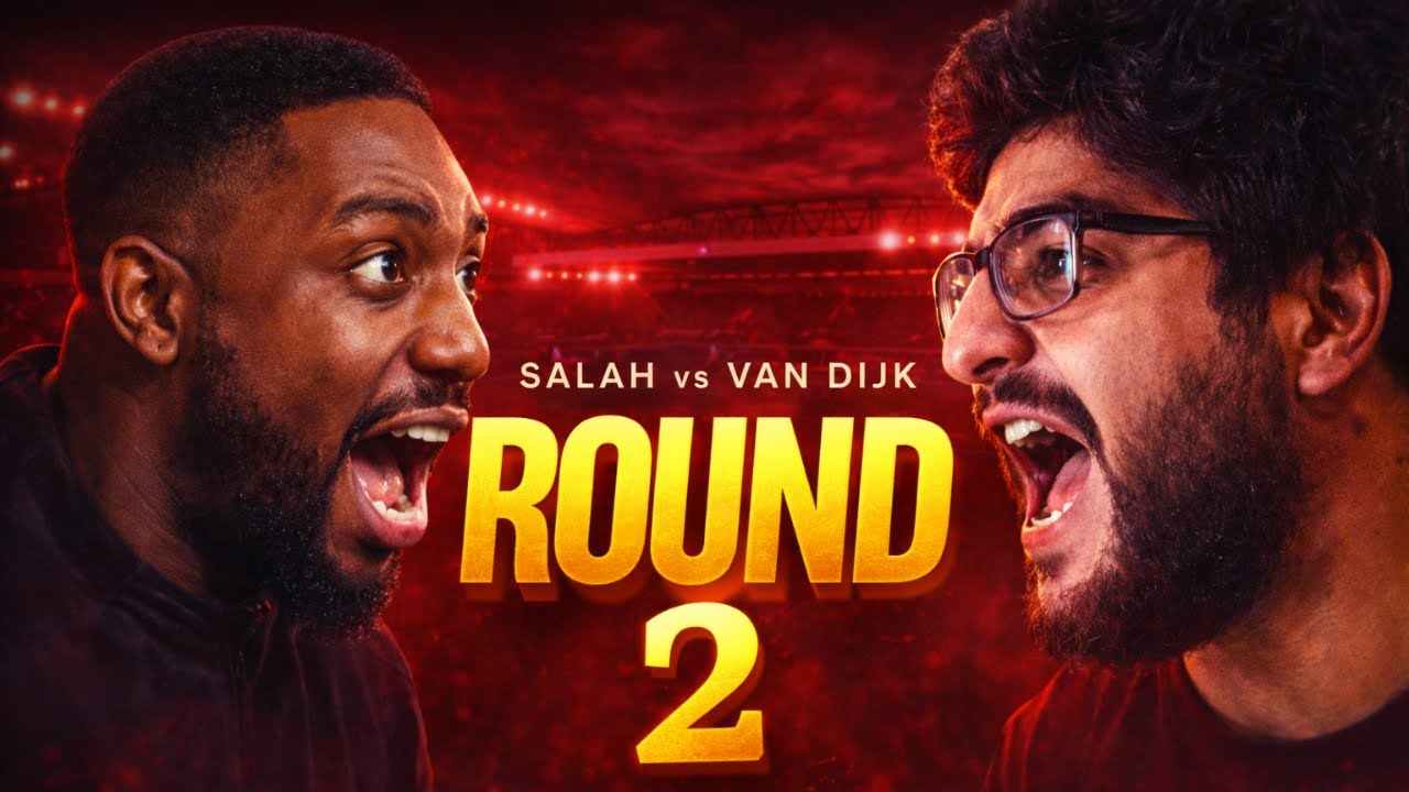 Salah vs Van Dijk… Round 2 Gets HEATED 🔥