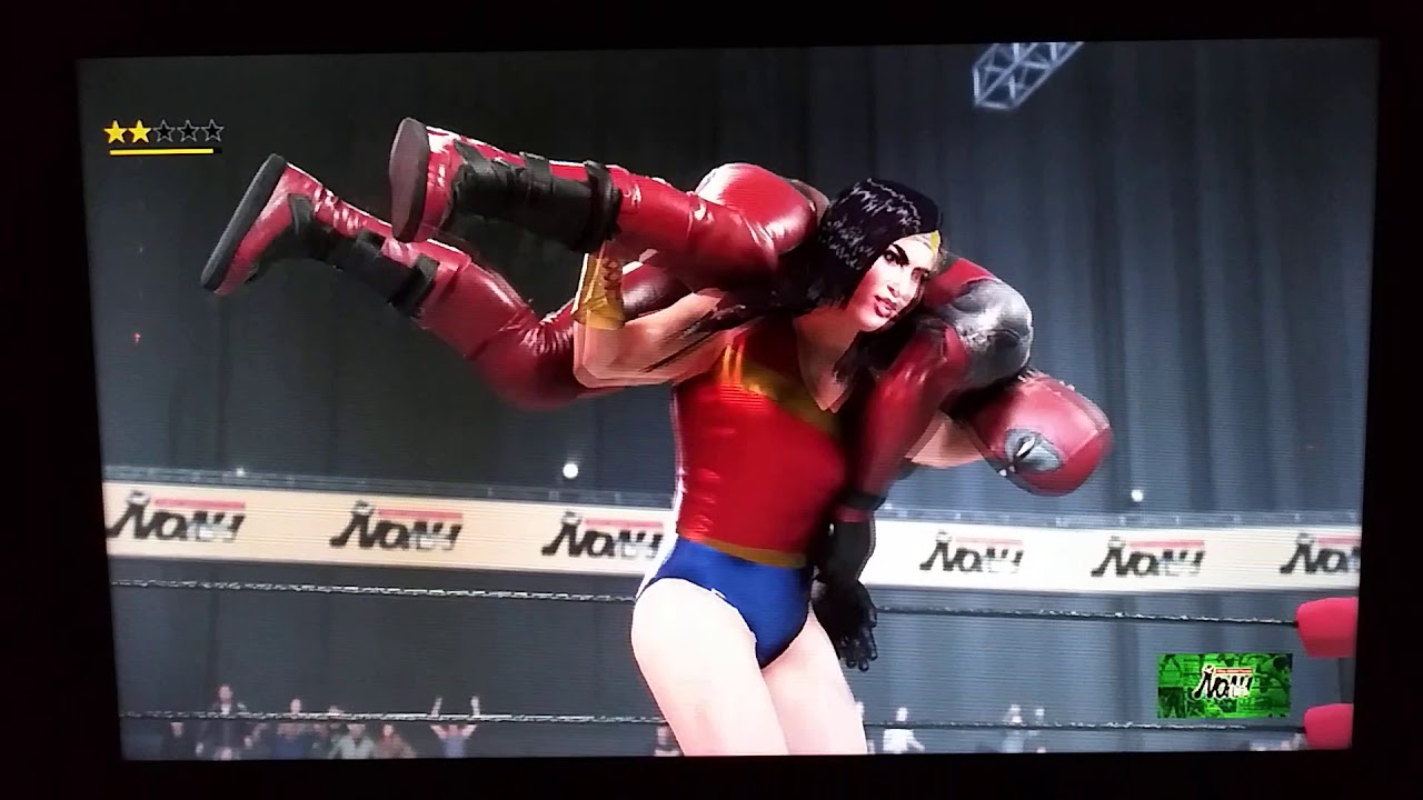 WIWA Wrestling Match #402: Deadpool vs Wonder Woman