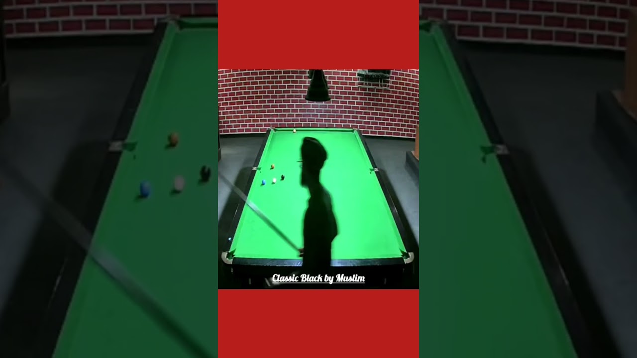Classic Black by Muslim @CueTownSnookerClub 