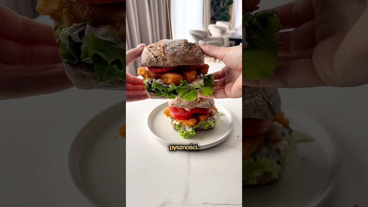 Domowy FIT FAST FOOD - Fishburger ❤️