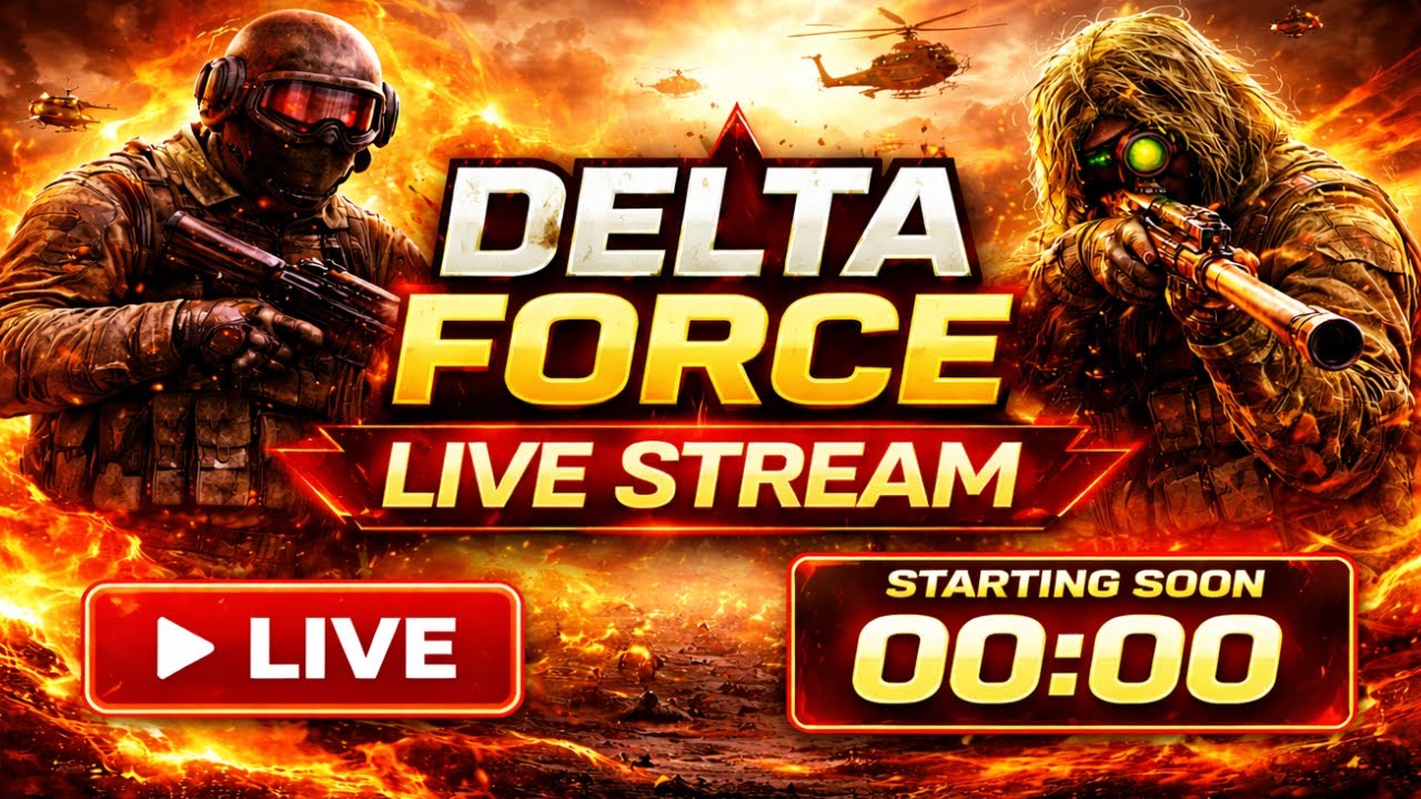 LIVE | Delta Force Daily Live Gameplay 🎮 | New Gamer Stream | AshikGamer-m