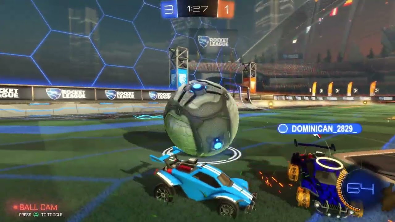 Rocket League mvp performance 2v2s