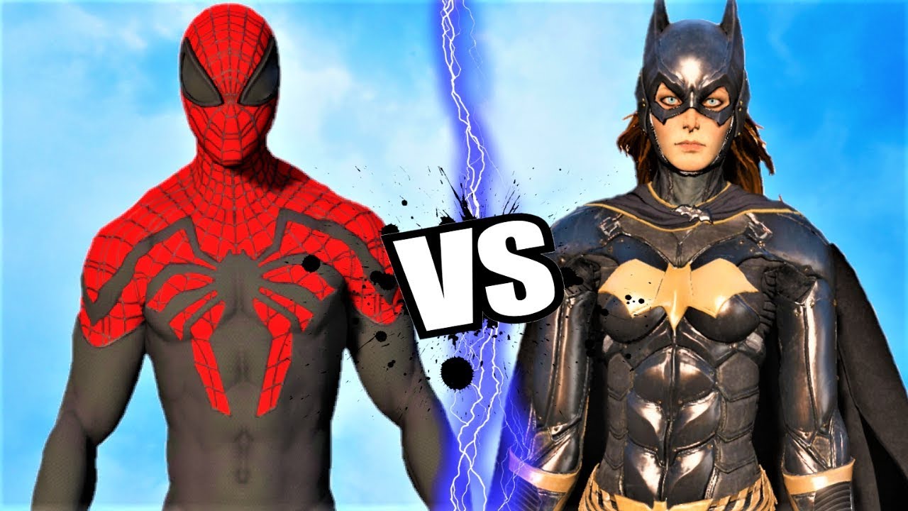 SPIDER-MAN vs BATGIRL DC - Epic battle