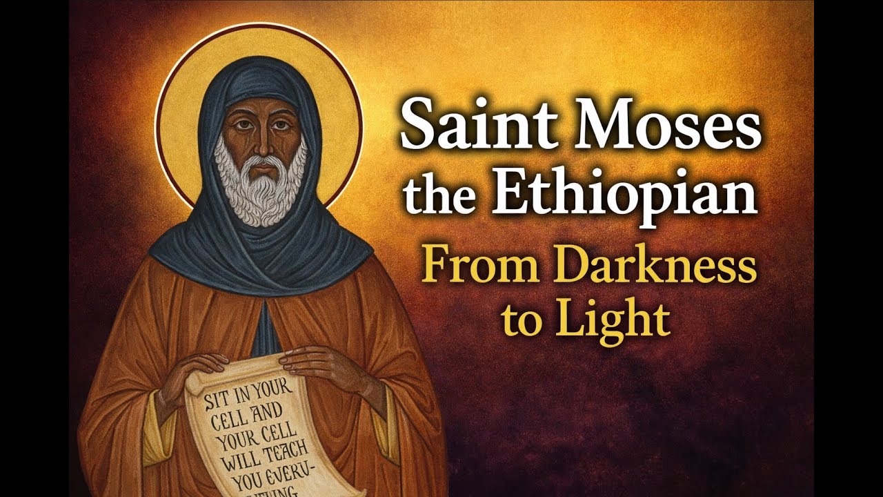 Saint Moses the Ethiopian | From Darkness to Light