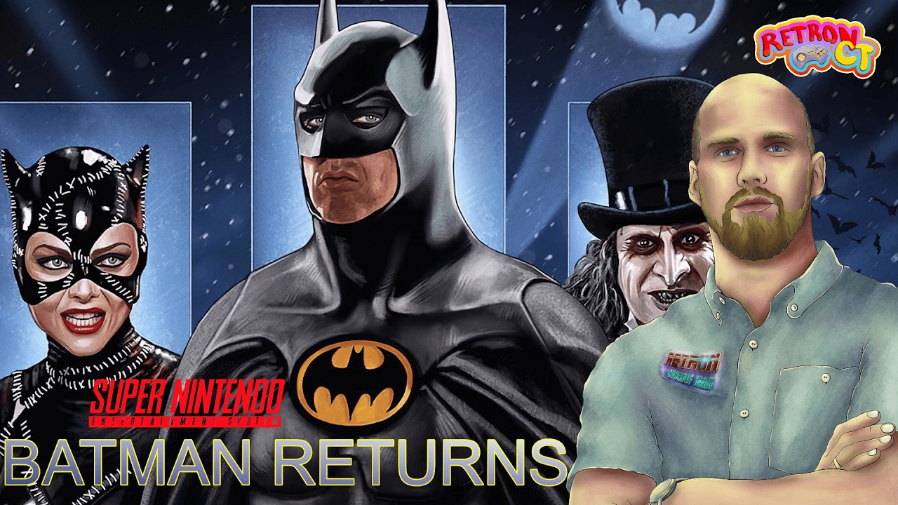 BATMAN RETURNS (snes) ДУБЛЬ 2)))на приставочке // RETRON_ct