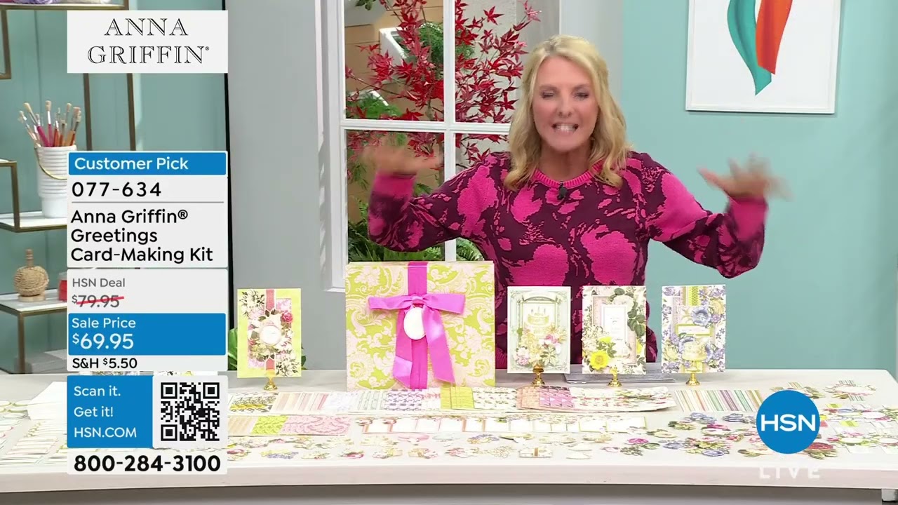 Anna Griffin Birthday Greetings CardMaking Kit