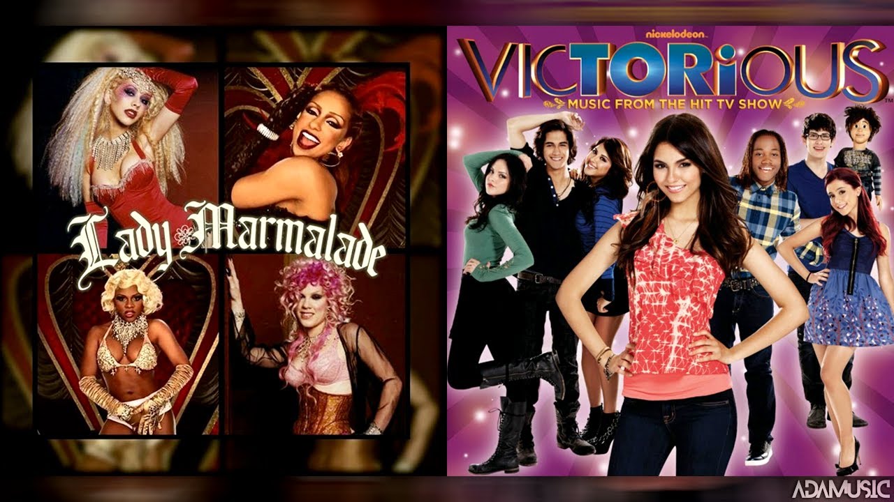 Victorious Cast, Moulin Rouge - Give It Up x Lady Marmalade (Adamusic Mashup)