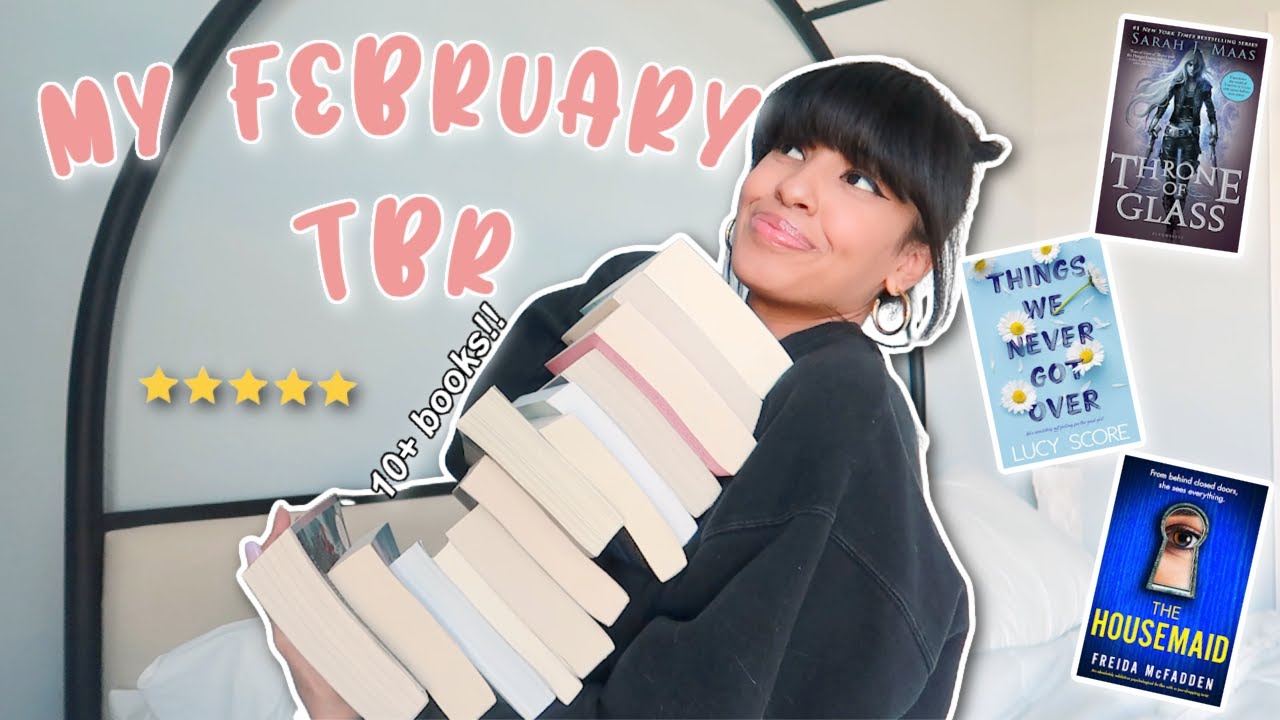 ALL THE BOOKS I WANT TO READ THIS MONTH ~February TBR~ (romance, fantasy, and thriller!)