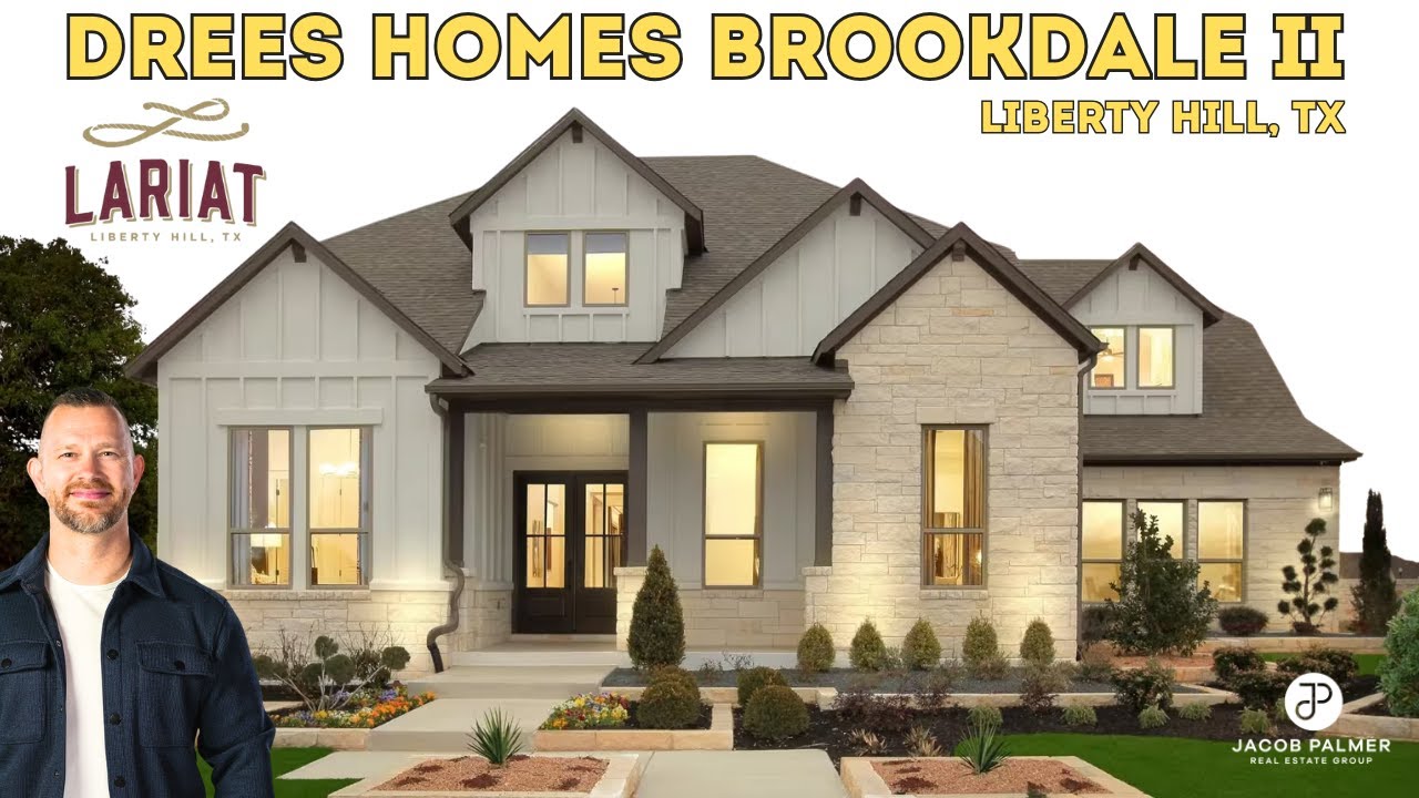 Luxury Living: Tour the Drees Brookdale II in Lariat Liberty Hill, TX