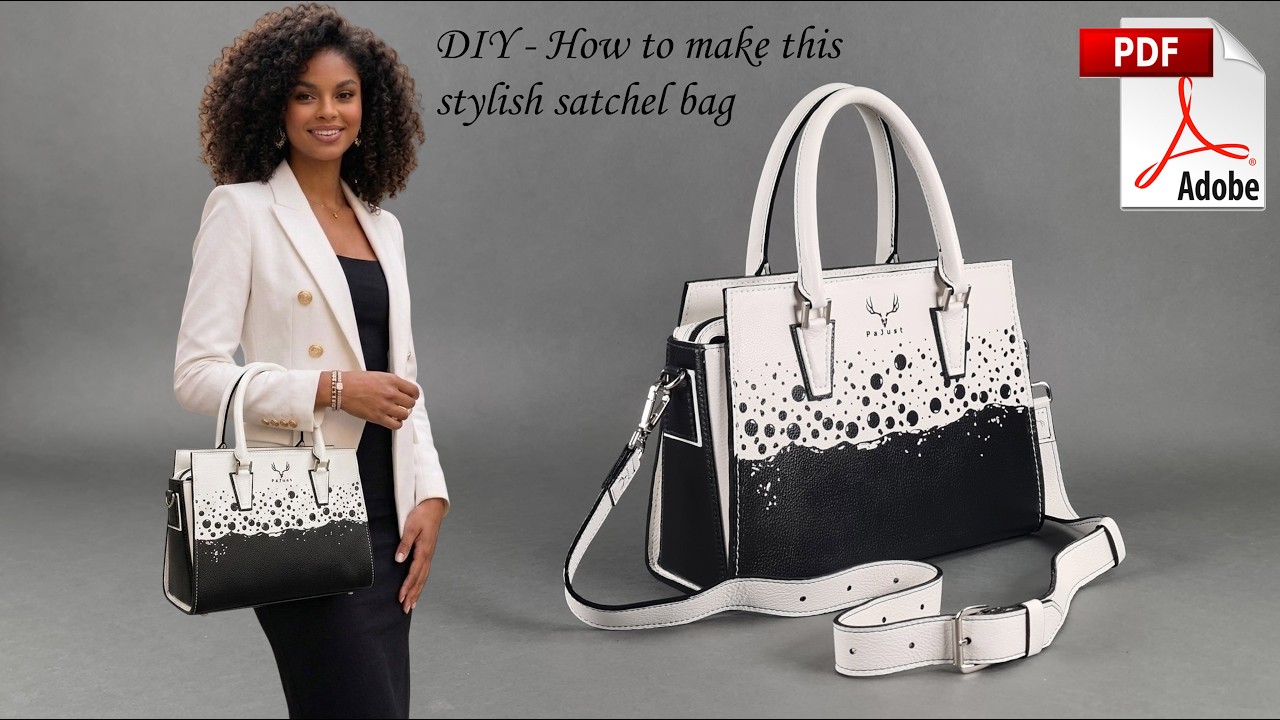 How to Make a Satchel Bag that Will Make Heads Turn [PDF pattern]