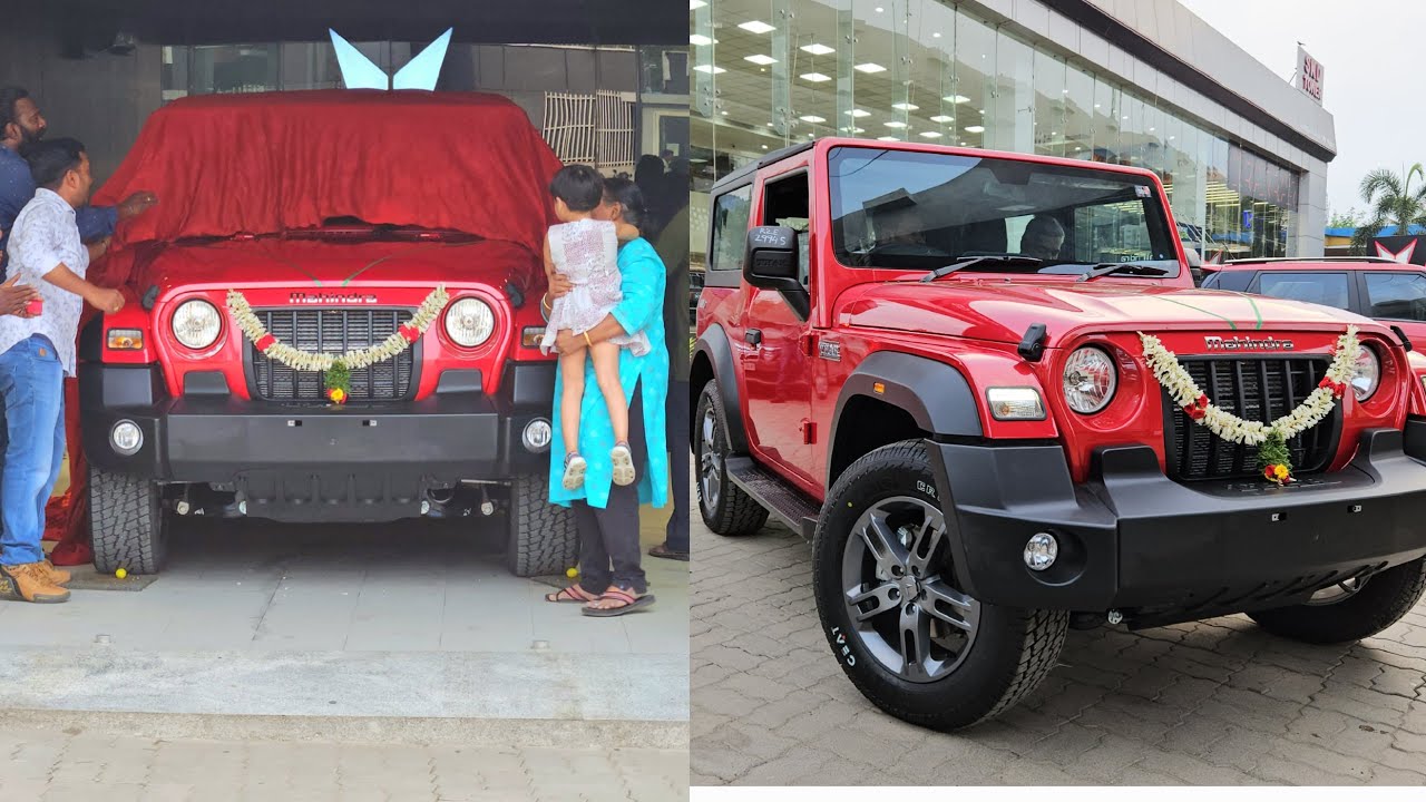 Получение Mahindra Thar🔥Вступительное видео, внешний вид, интерьер и вождение