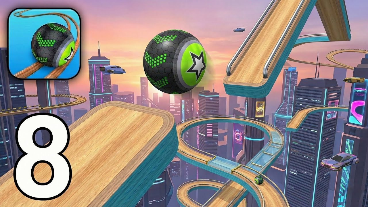 Going Balls – Gameplay Walkthrough Part 8 - Speed Run Gameplay (Android & iOS)