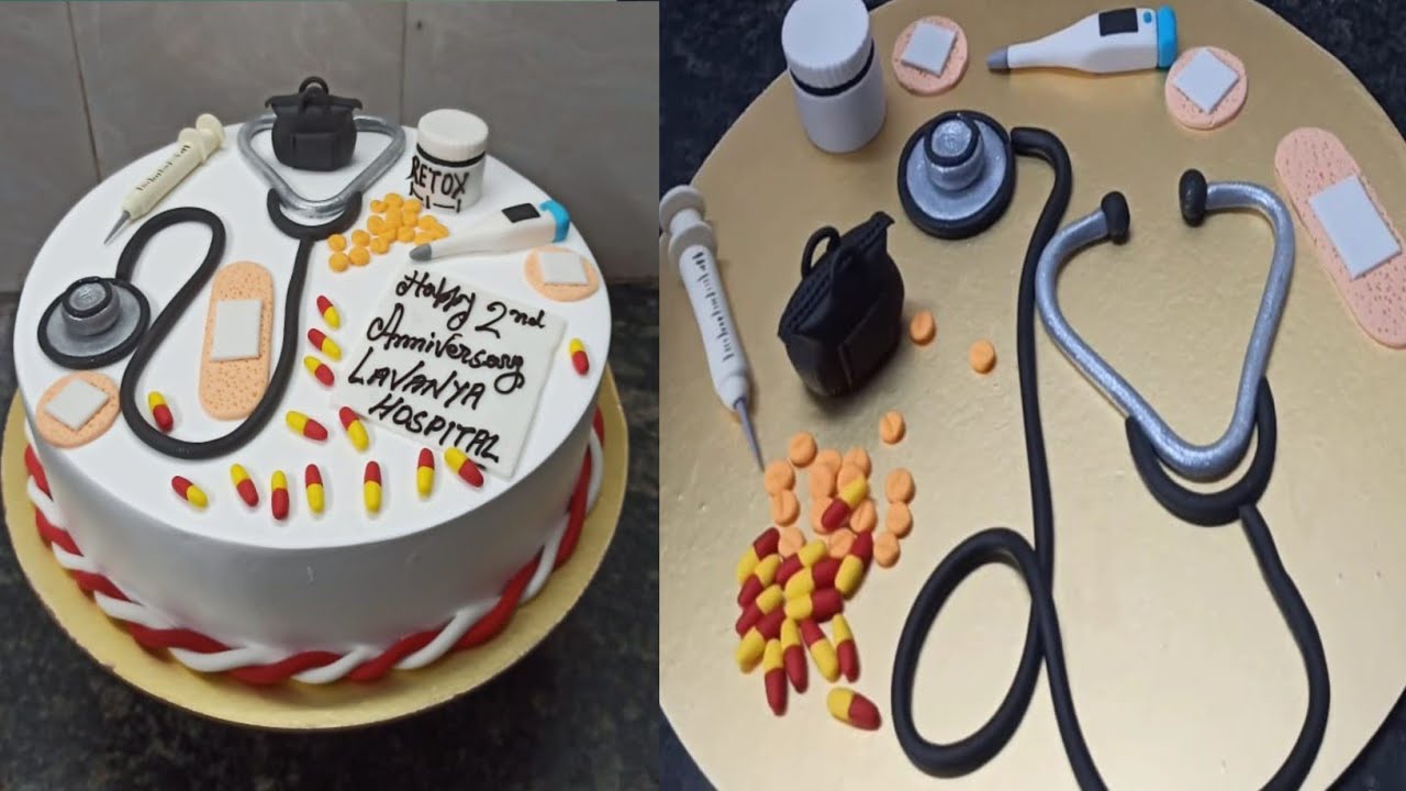 Doctor day Special Cake Design |Doctor Birthday Cake |Amazing Doctor Birthday Cake with Vanilla Cake