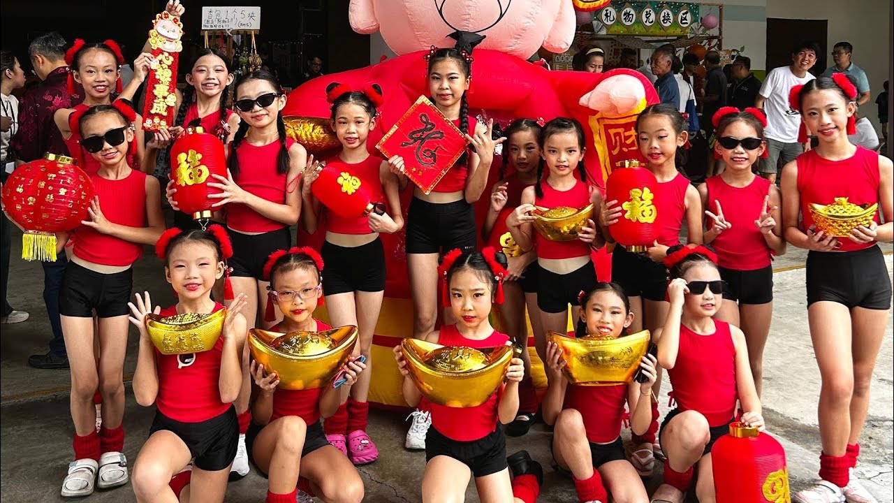 康乐二校之新春市集表演 2025