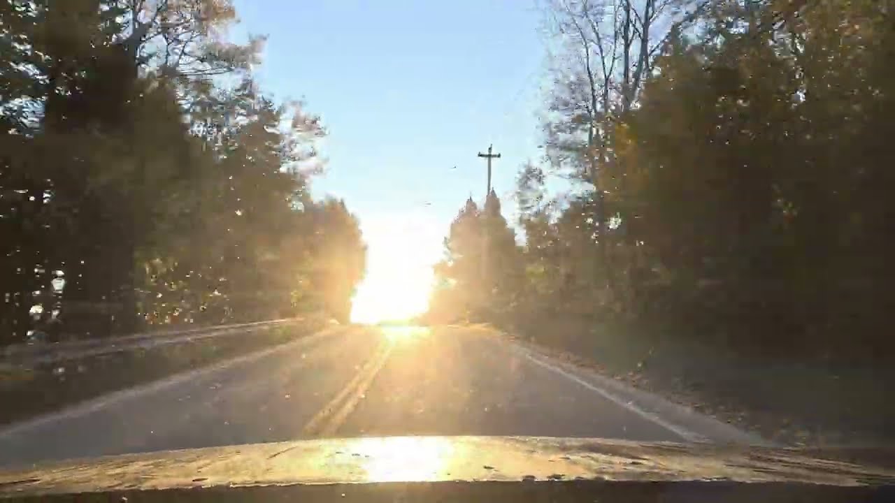 Fall Colours Drive - Lunenburg to Grand Pre - Clockwise around Nova Scotia West Side Part 1 2X speed