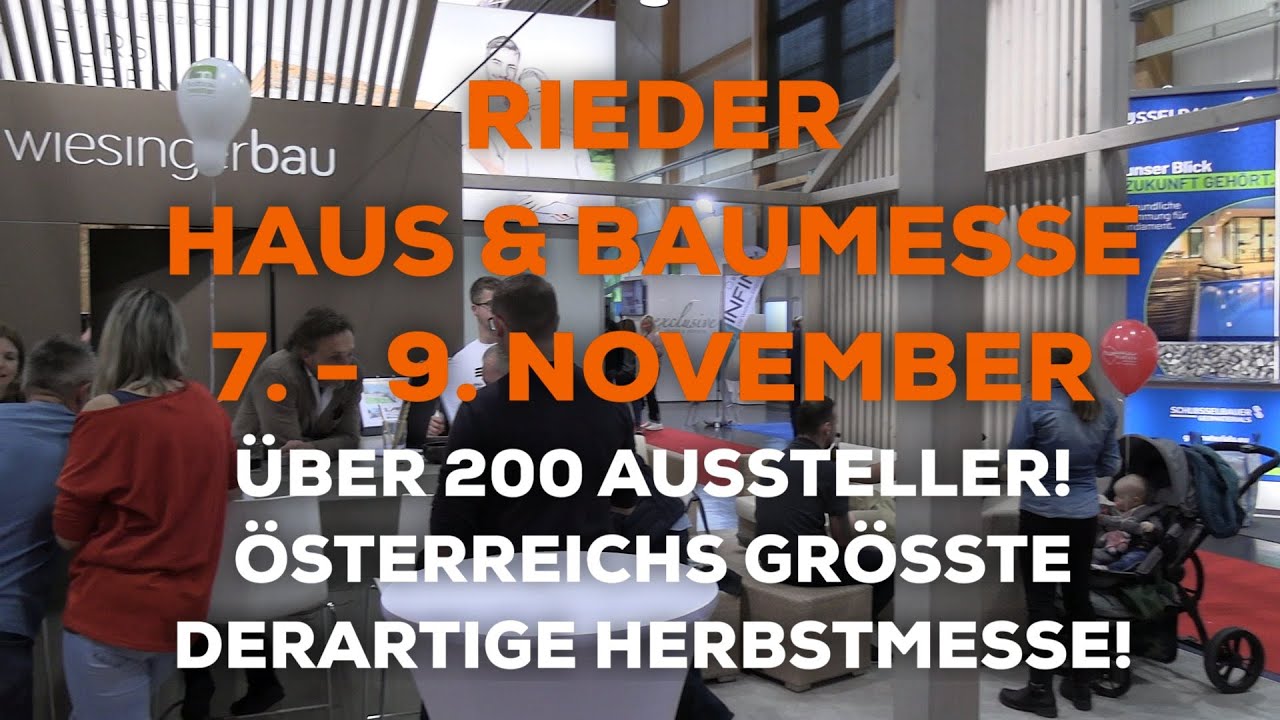 HAUS UND BAUMESSE RIED 7. bis   9.  NOVEMBER