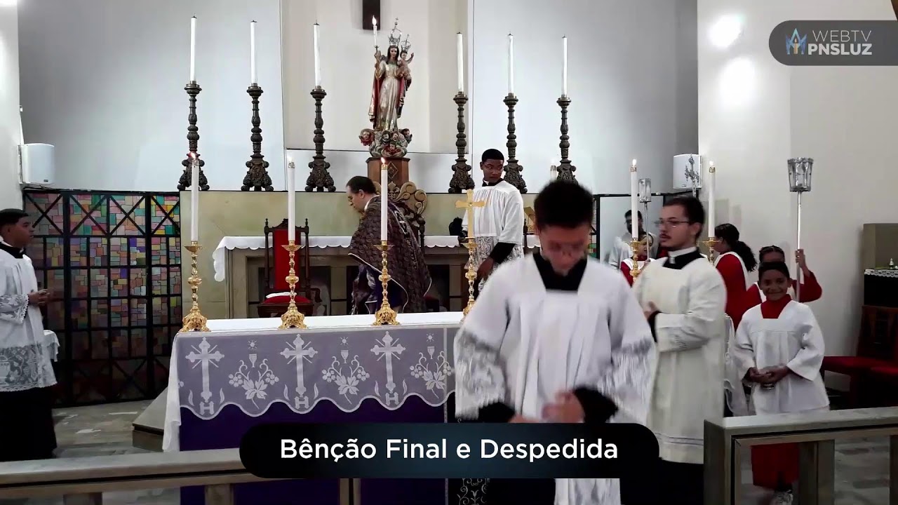 Santa Missa - 1º Domingo da Quaresma- 22/02/26.