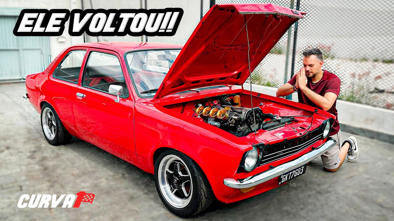 O CHEVETTE ASPIRADO FICOU PRONTO!!