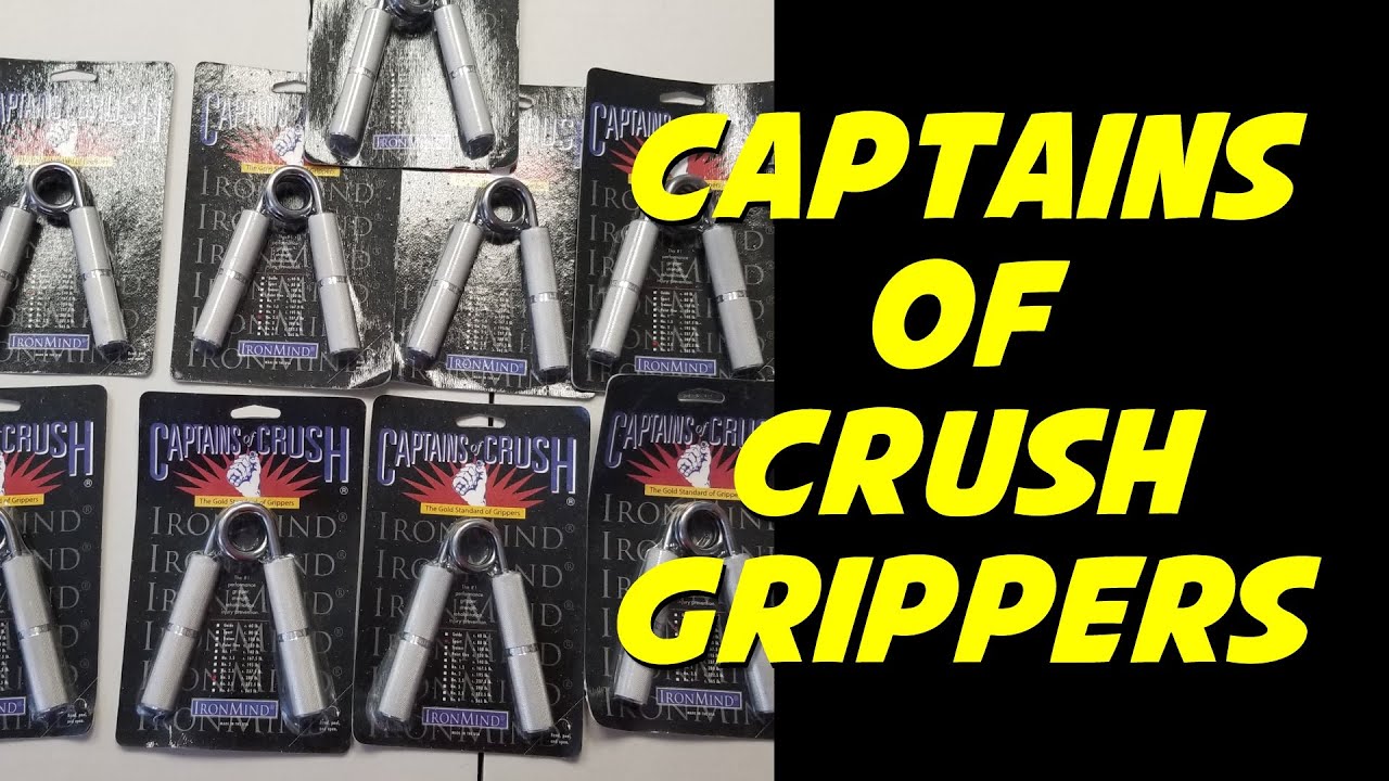 Unboxing and CRUSHING Captains of Crush Grippers! (Grip Strength)