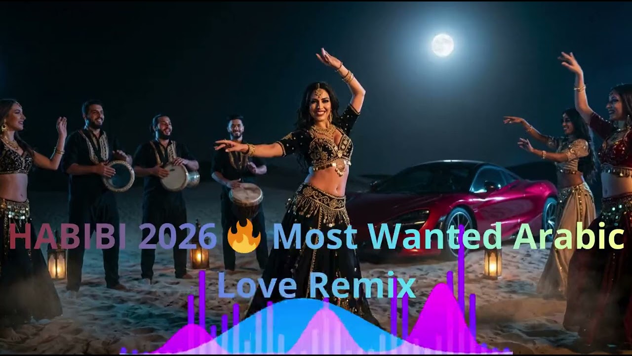 LAYALI HABIBI CLUB 🌙 Arabic Love Motion Remix