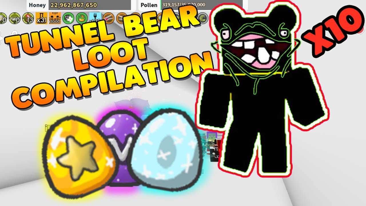 OMG! Gifted Golden Egg From Tunnel Bear...Loot Compilation