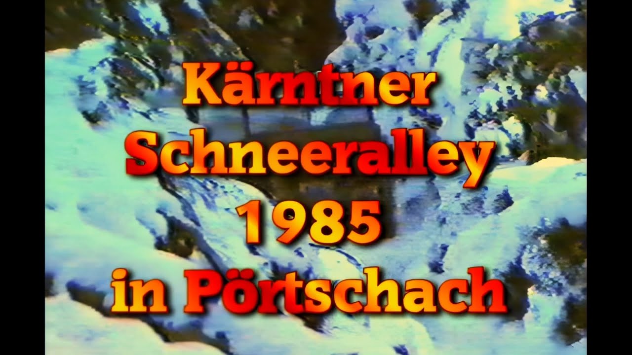 Kärntner Schneerallye 1985