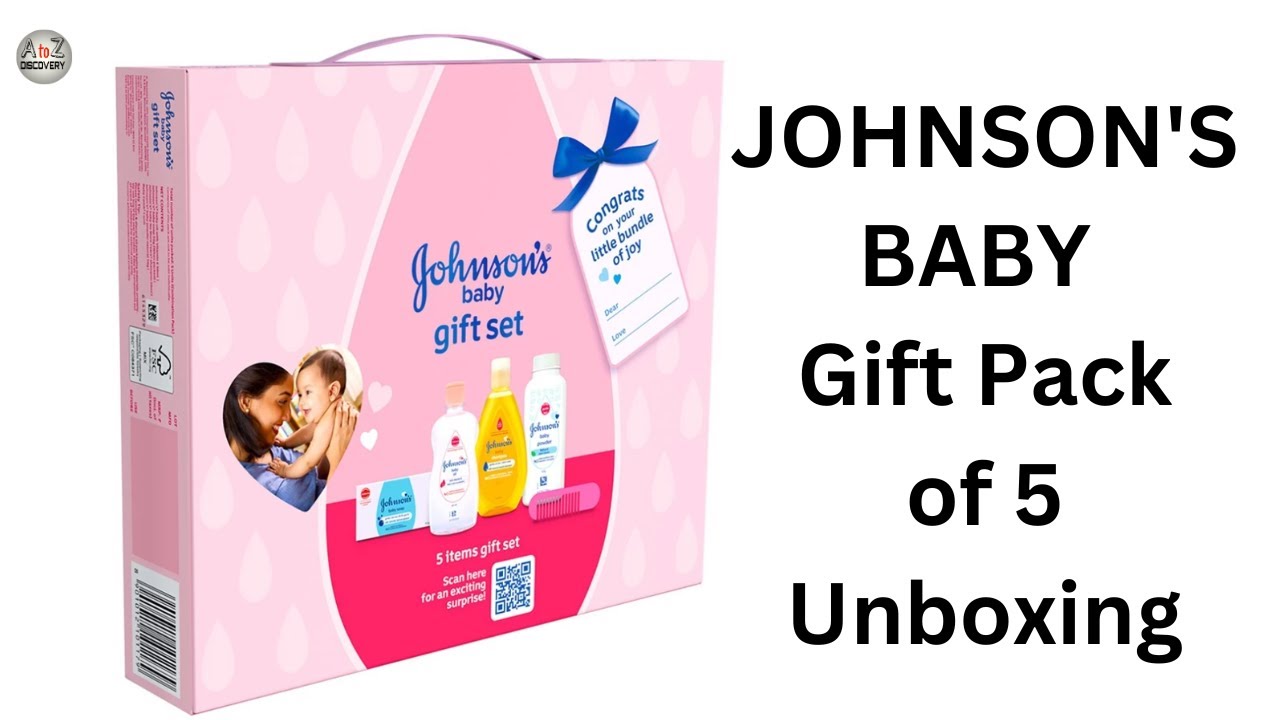 JOHNSON'S BABY Gift Pack Unboxing Pack of 5 | Baby Gift Ideas | Gifting Ideas For Infant
