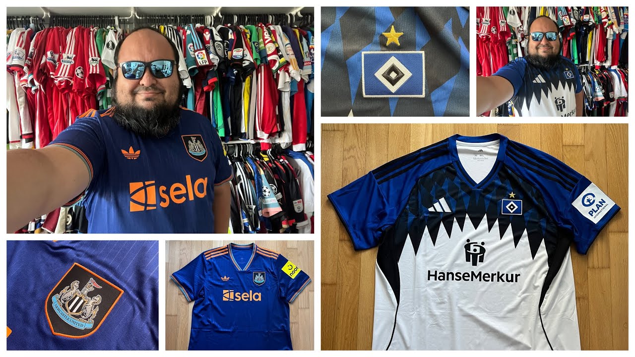 Dos estrenos de adidas para la temporada 2025-2026: Hamburg & Newcastle United