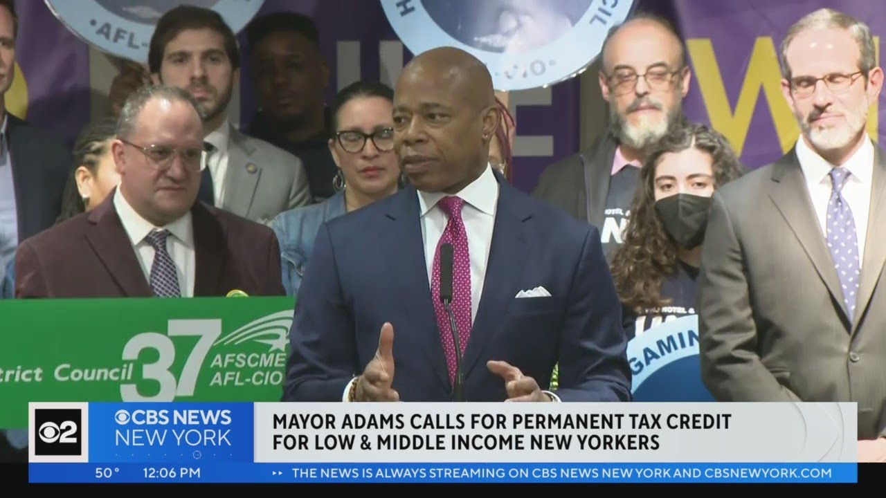 Adams calls for permanent Child Tax Credit