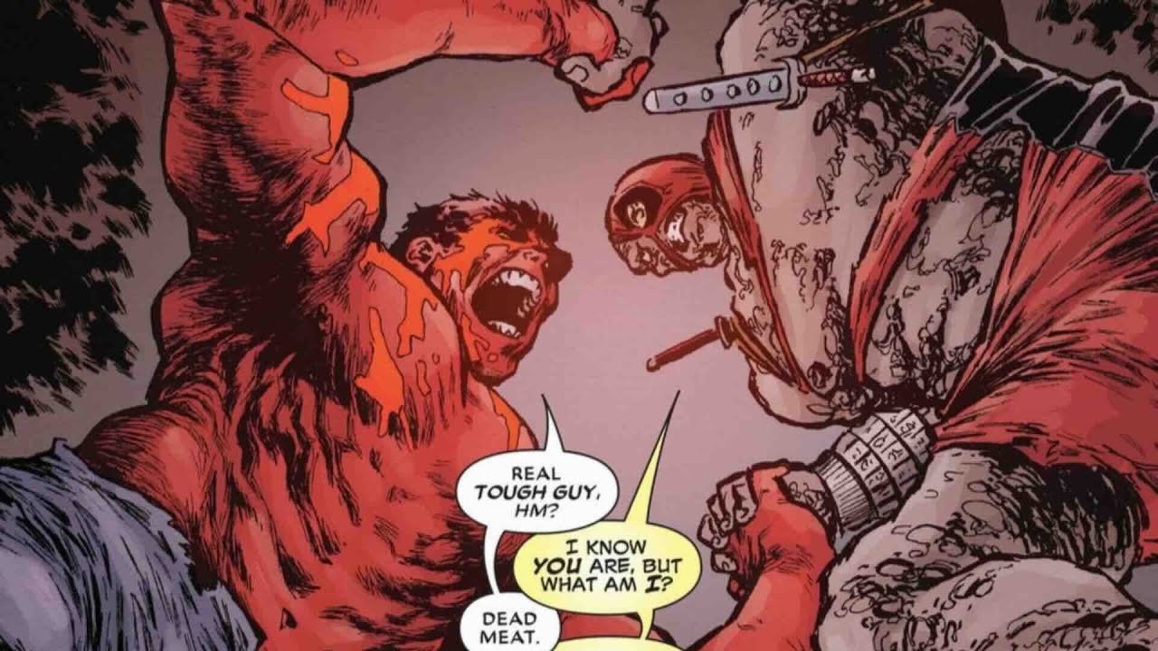 Deadpool Kills Red Hulk  - Deadpool Kills Marvel One Last Time Part 3