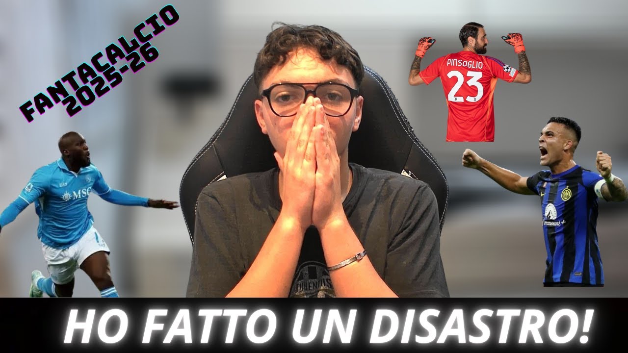 😨 LA MIA ROSA AL FANTACALCIO 2025-2026 | (piango per VARDY!)