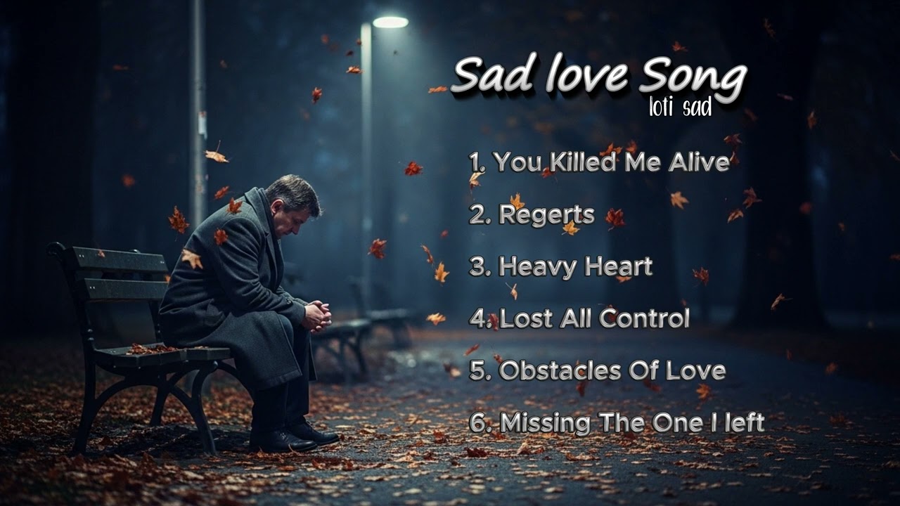 💔 Sad Lofi Love Songs — For the nights when your heart feels heavy and memories won't let you sleep.