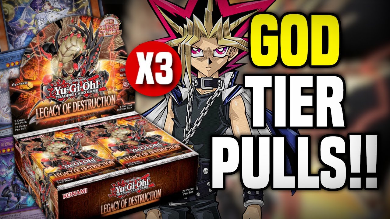 This should be illegal... | Legacy of Destruction Unboxing | Yugioh TCG |
