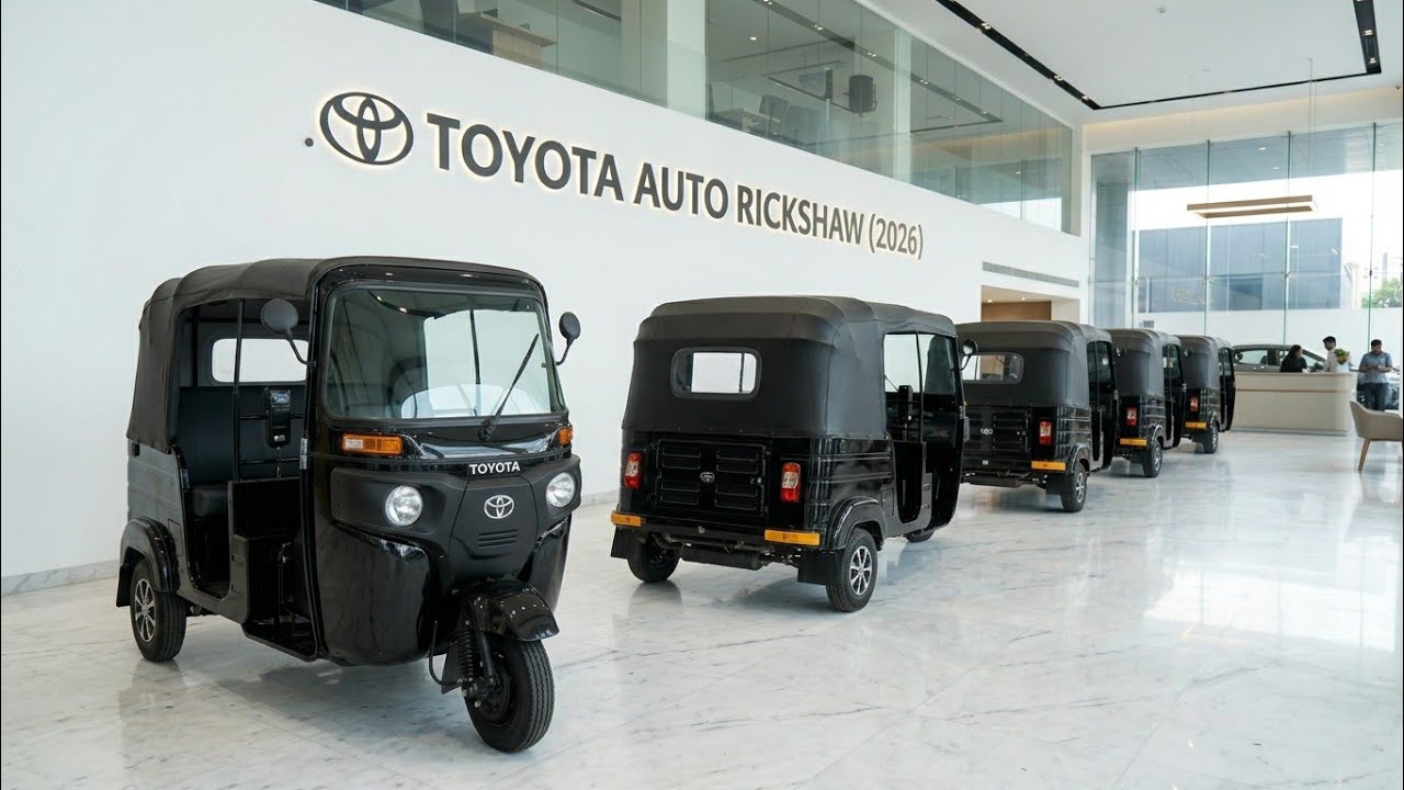 Официальный запуск Toyota Auto Rickshaw 2026! Полный обзор | Цена, расход топлива, характеристики...