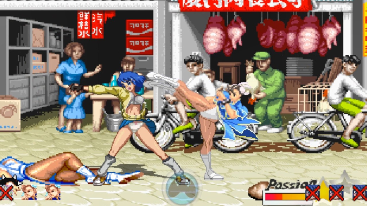 CHUN LI vs OHOSI NAGISA SF2