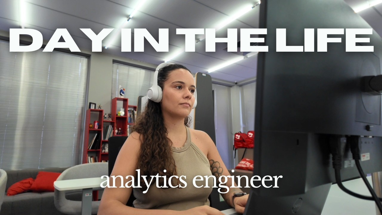 Minha rotina trabalhando como Analytics Engineer | Day in the life